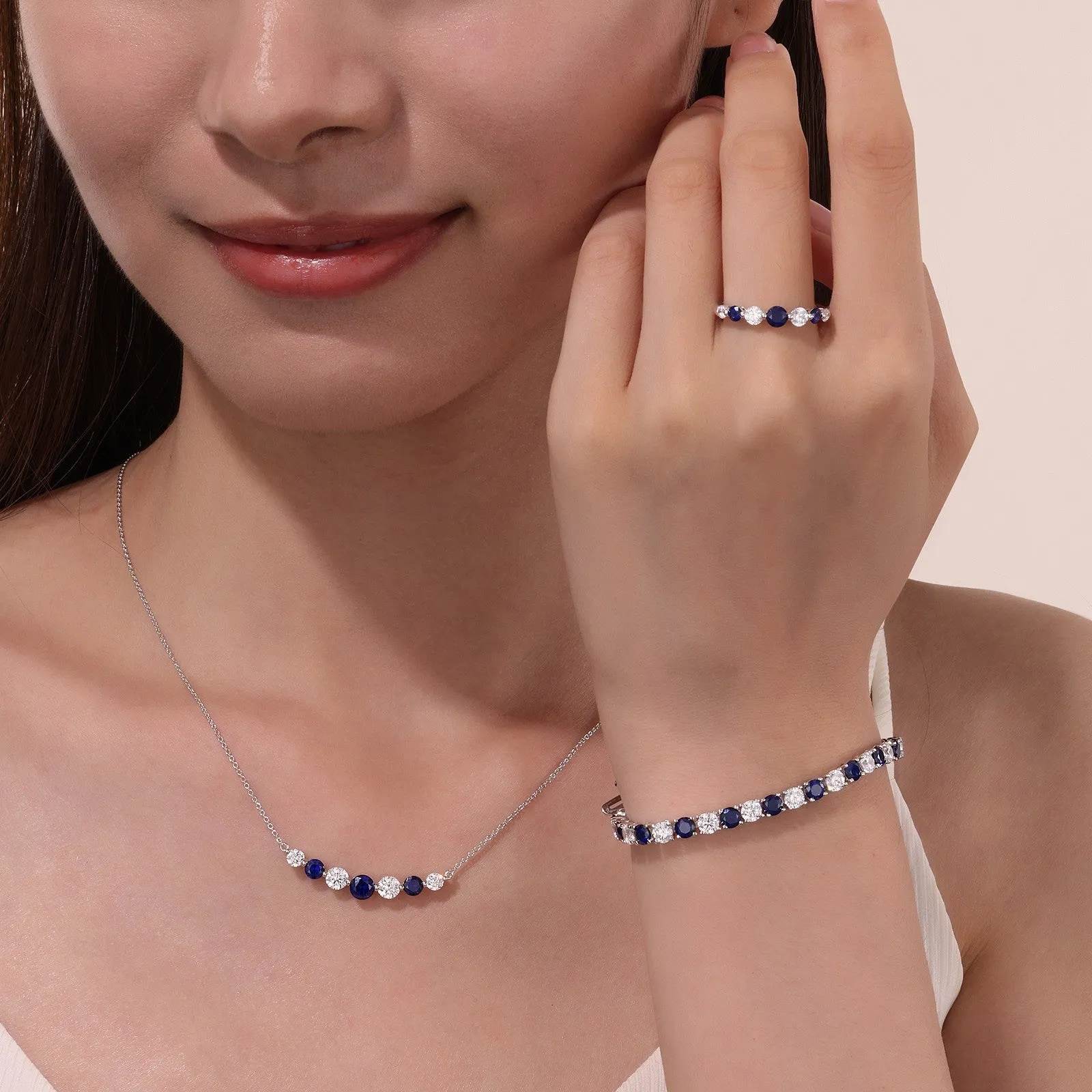Classic Tennis Bracelet B0176CLP65