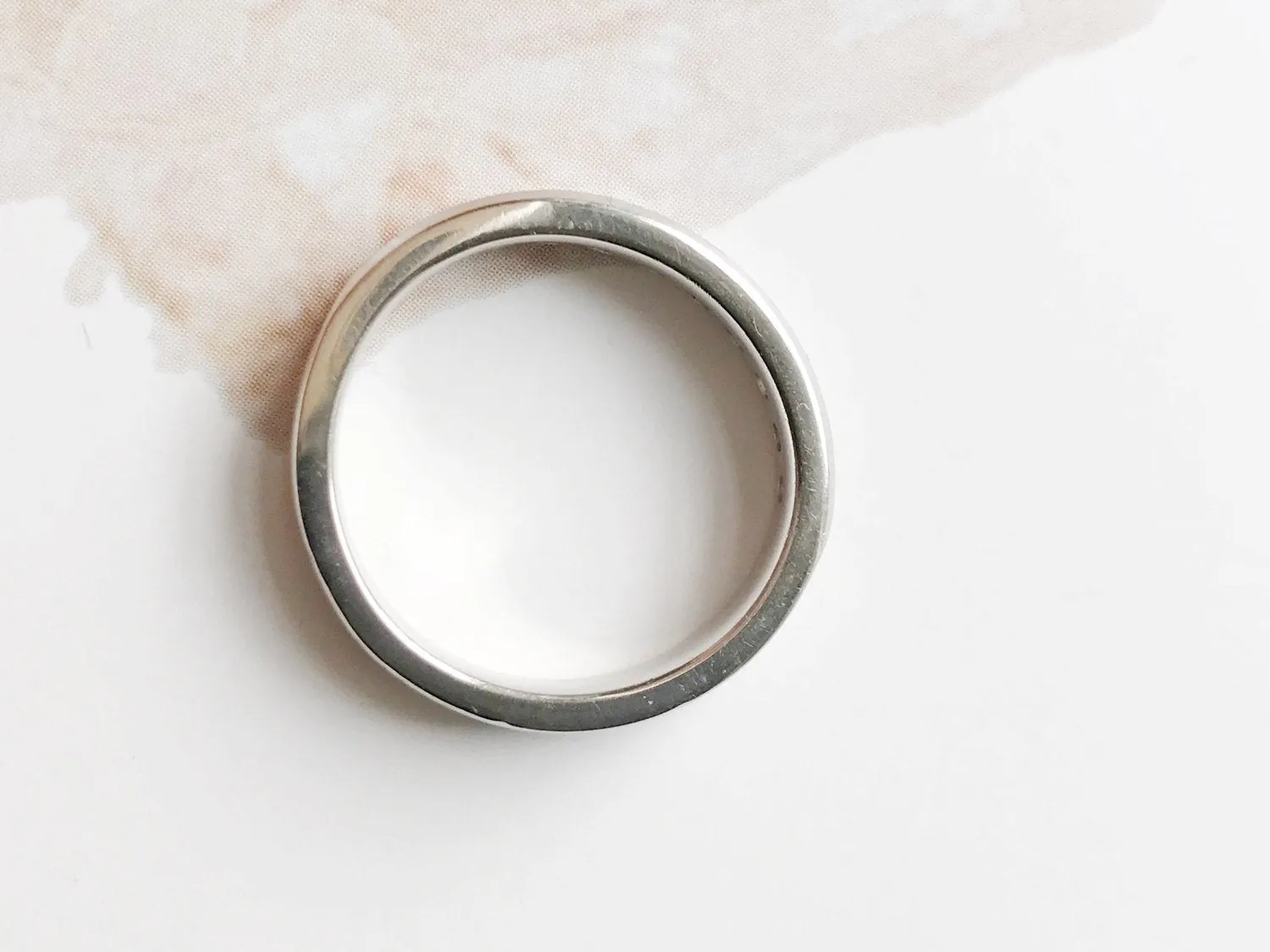 Classic White Gold Diamond Wedding Band