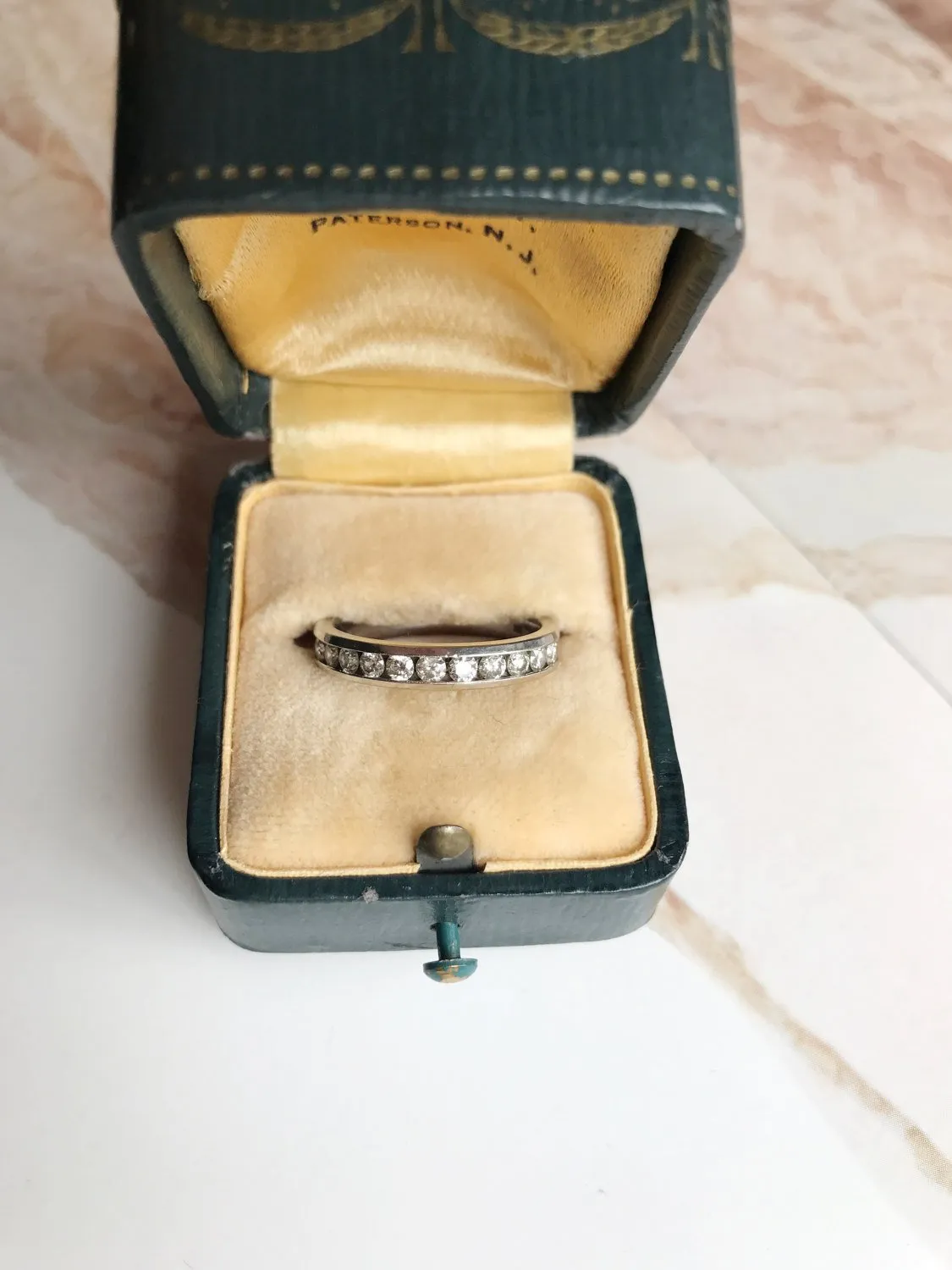 Classic White Gold Diamond Wedding Band