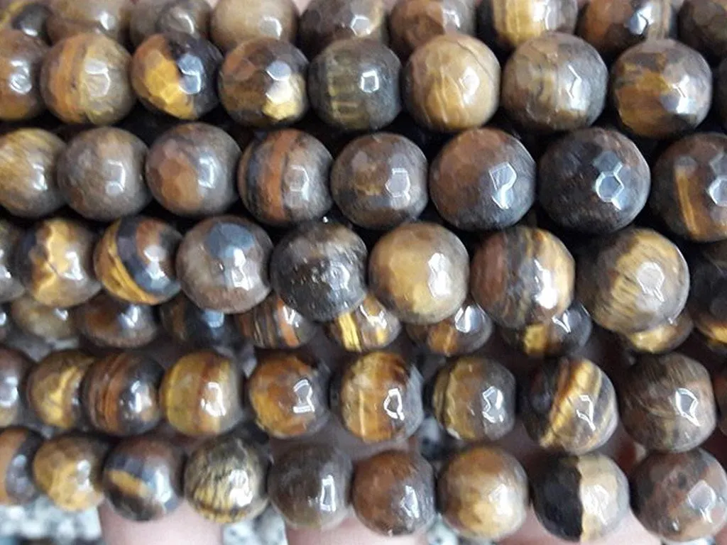 Dark Brown Circular Semi Precious Agate Stones