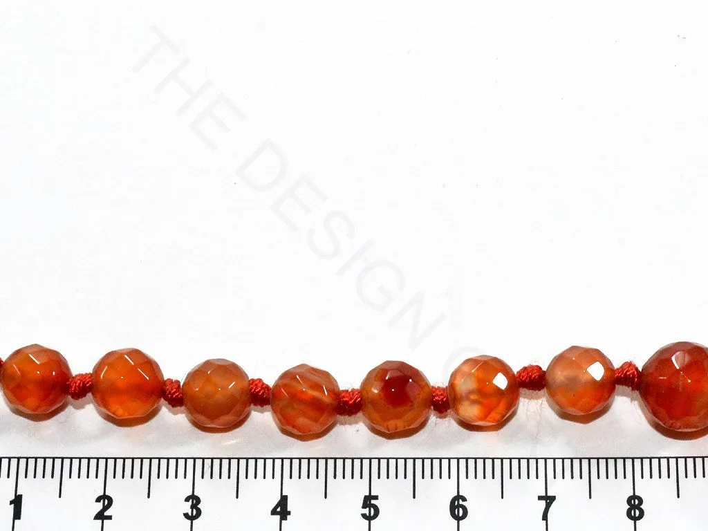 Dark Brown Round Agate Stones