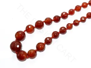 Dark Brown Round Agate Stones