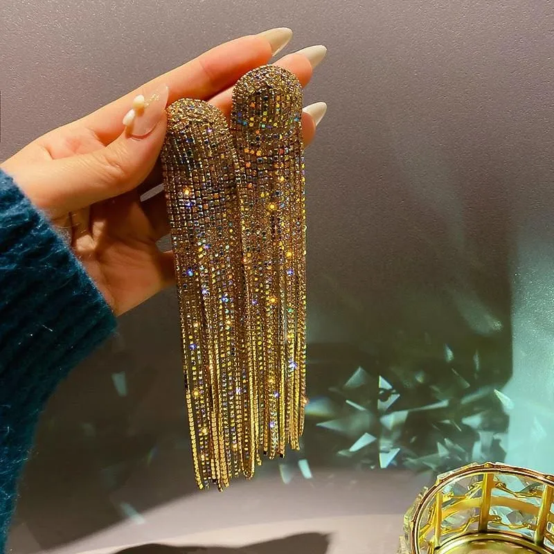 Diva Crystal Earrings