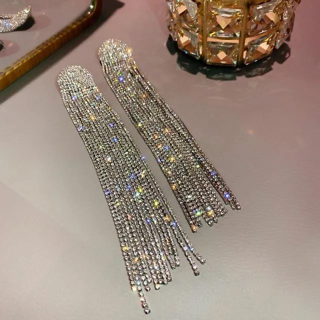 Diva Crystal Earrings