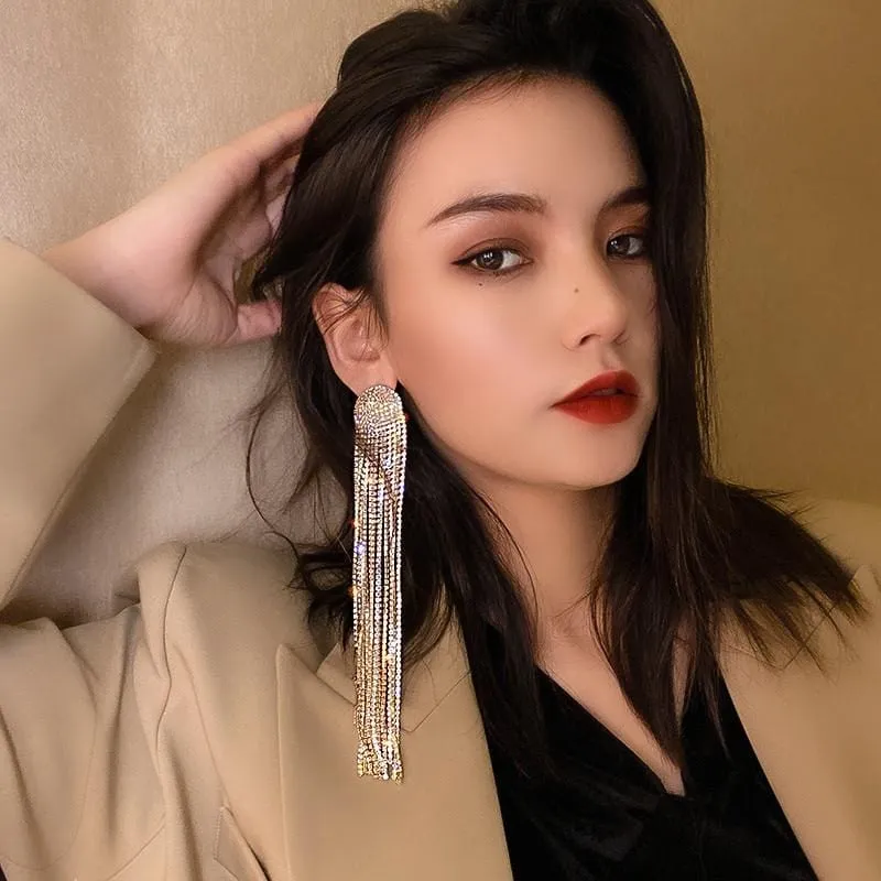 Diva Crystal Earrings