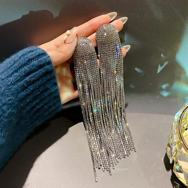 Diva Crystal Earrings