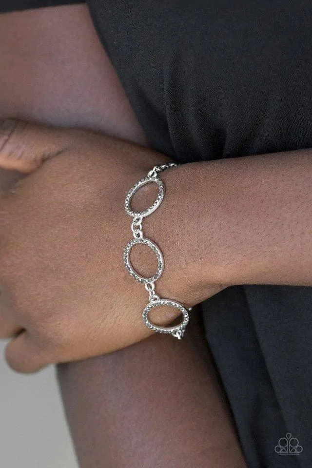 Dress The Part Silver Bracelet - Paparazzi Accessories