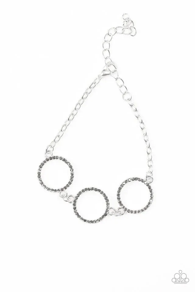 Dress The Part Silver Bracelet - Paparazzi Accessories
