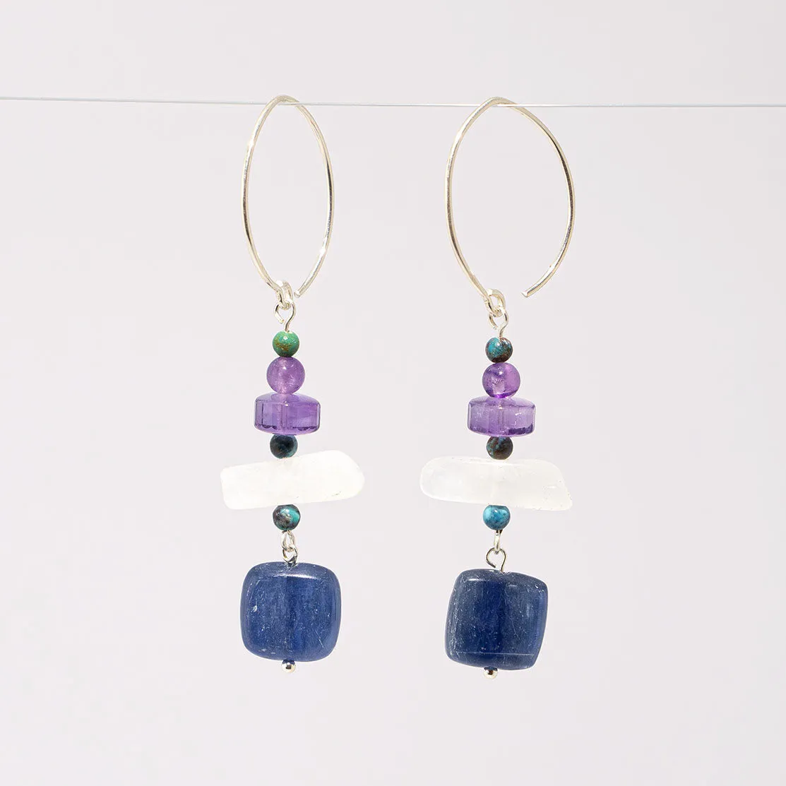 Earrings Histoire Crystal Heather