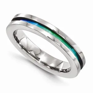 Edward Mirell Titanium Anodized Ring - 4mm