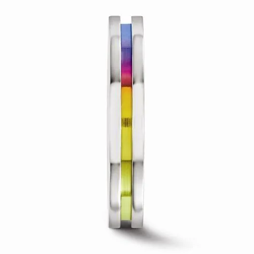 Edward Mirell Titanium Anodized Ring - 4mm