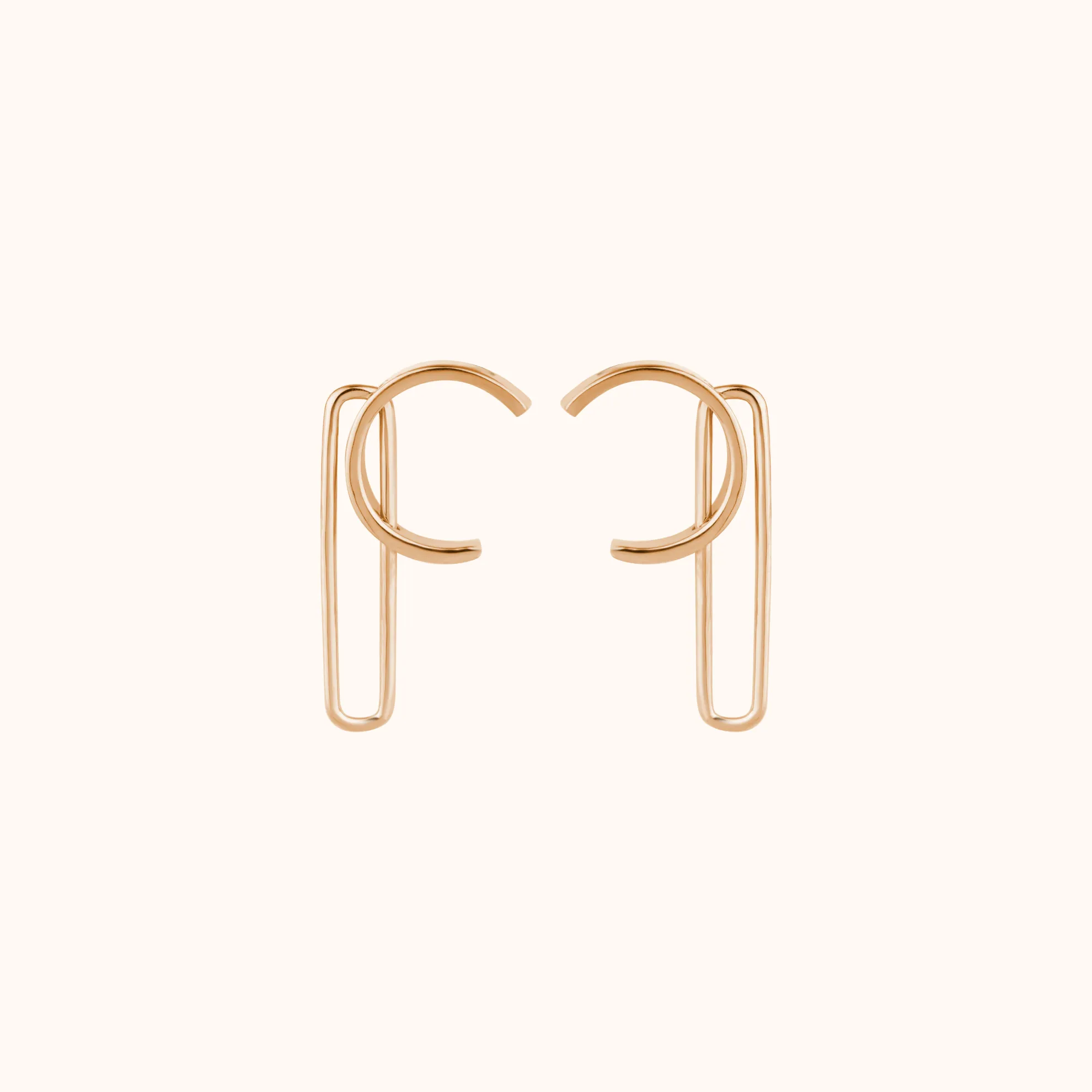 Elegant Abstract Drop Earring