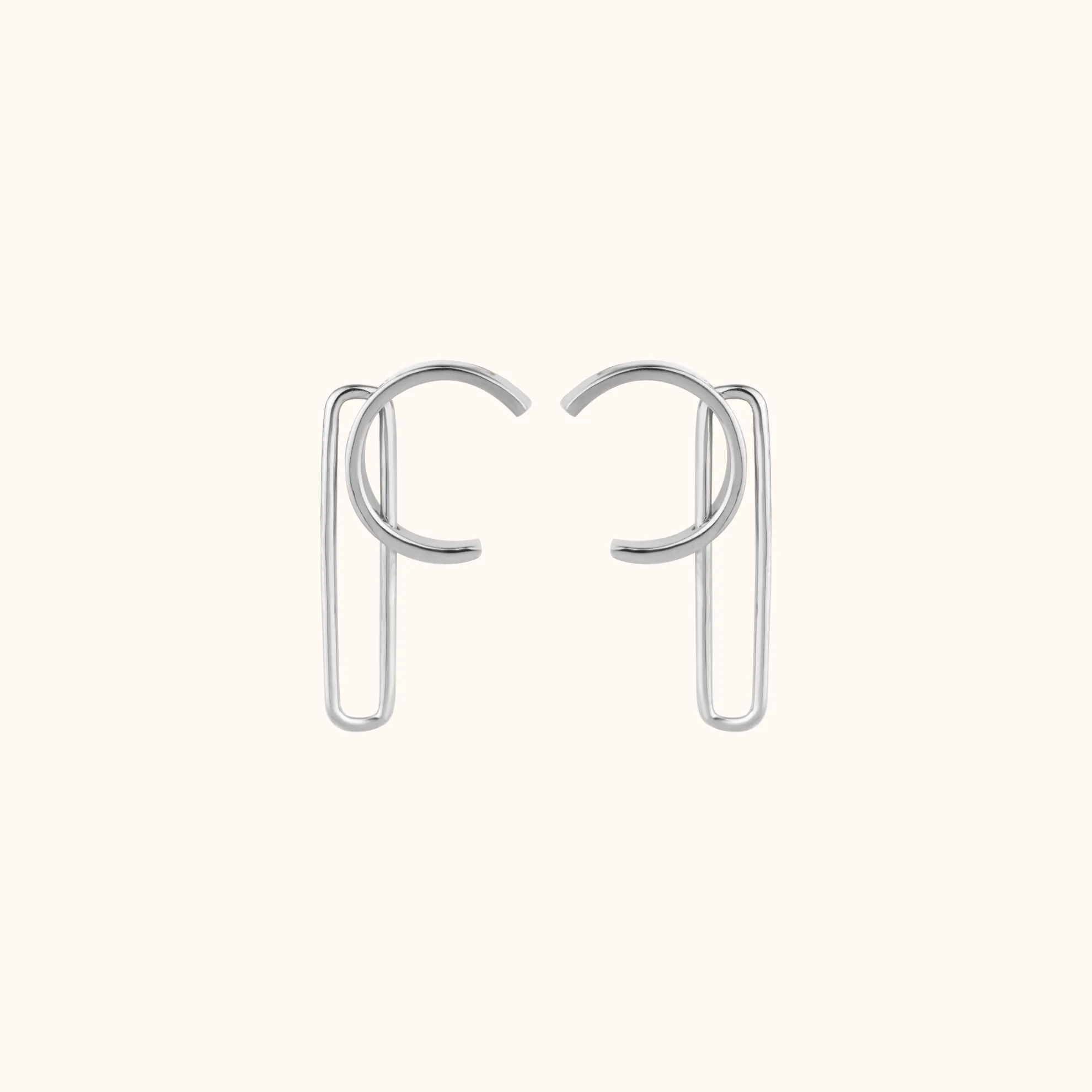 Elegant Abstract Drop Earring