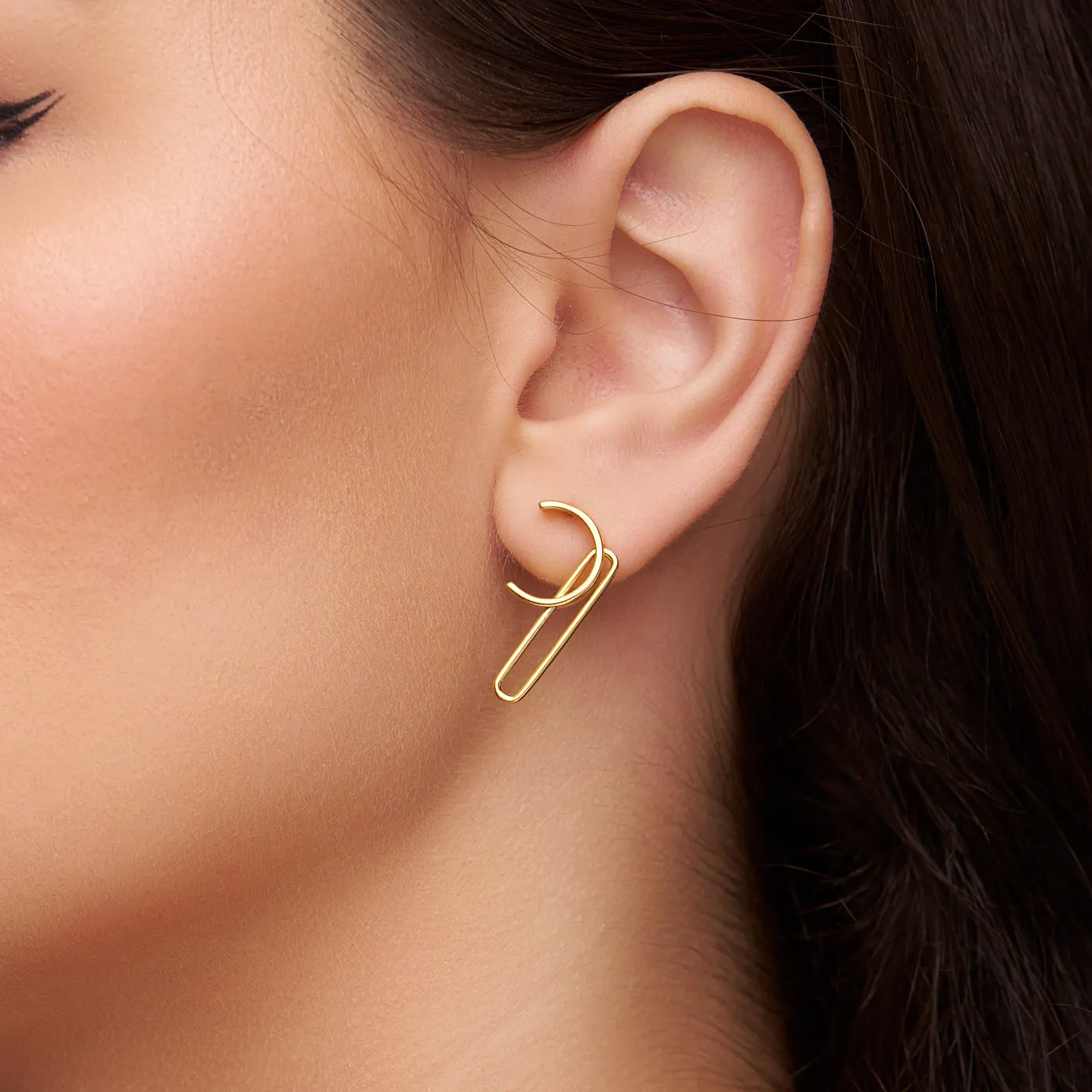Elegant Abstract Drop Earring