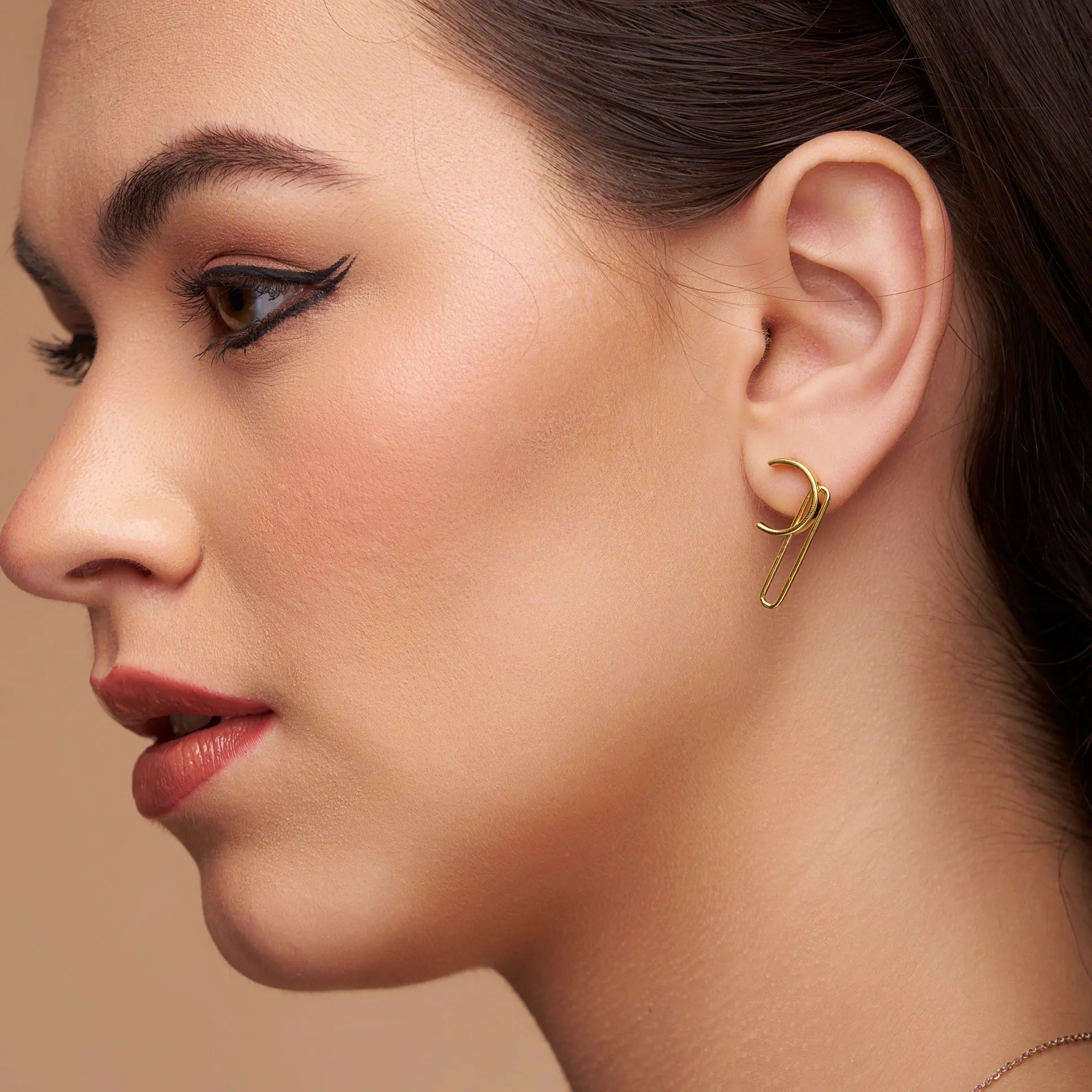 Elegant Abstract Drop Earring