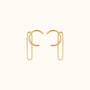 Elegant Abstract Drop Earring