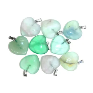 Fluorite Mini Heart Pendant