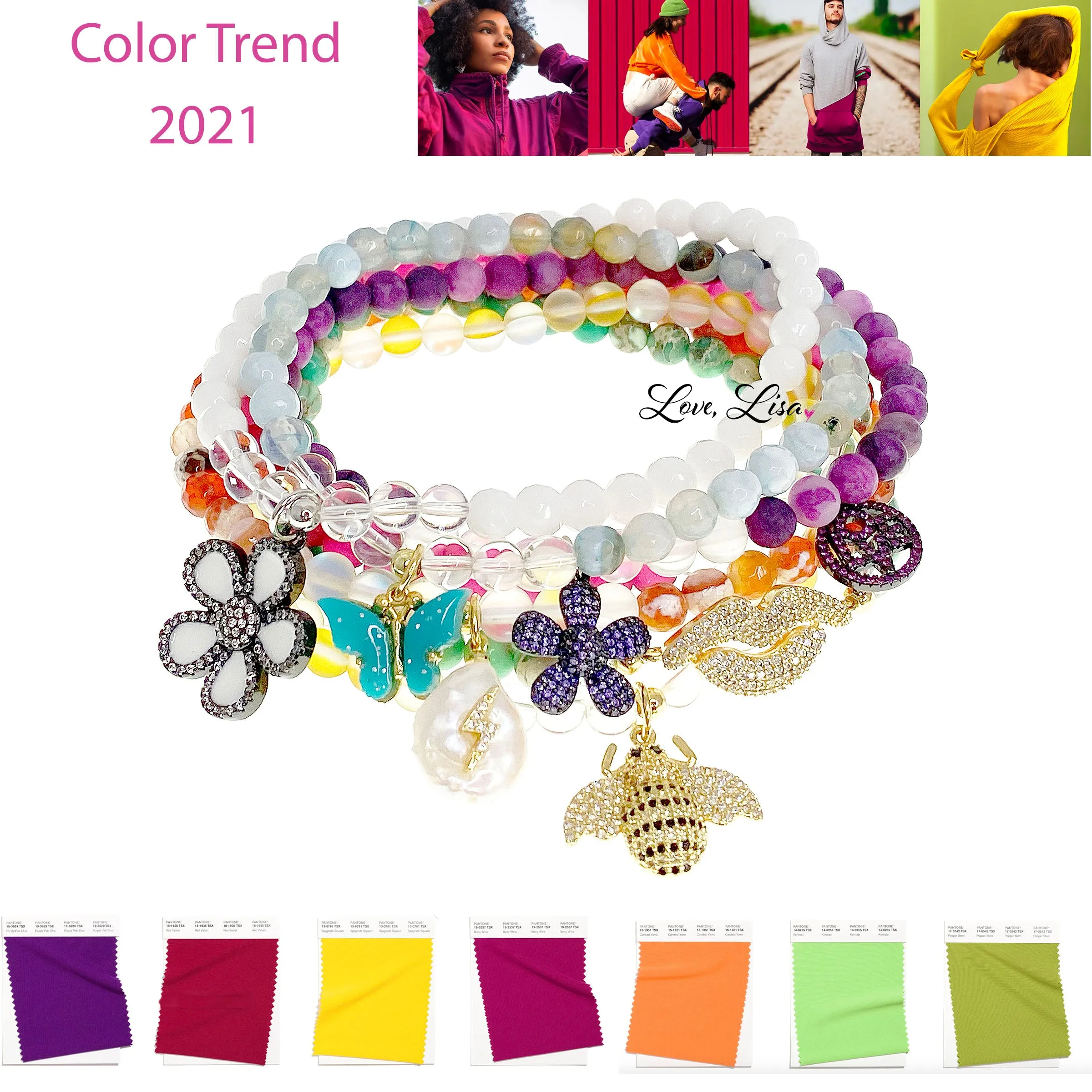 Gabby's Emboldened Ankle Bracelet Collection