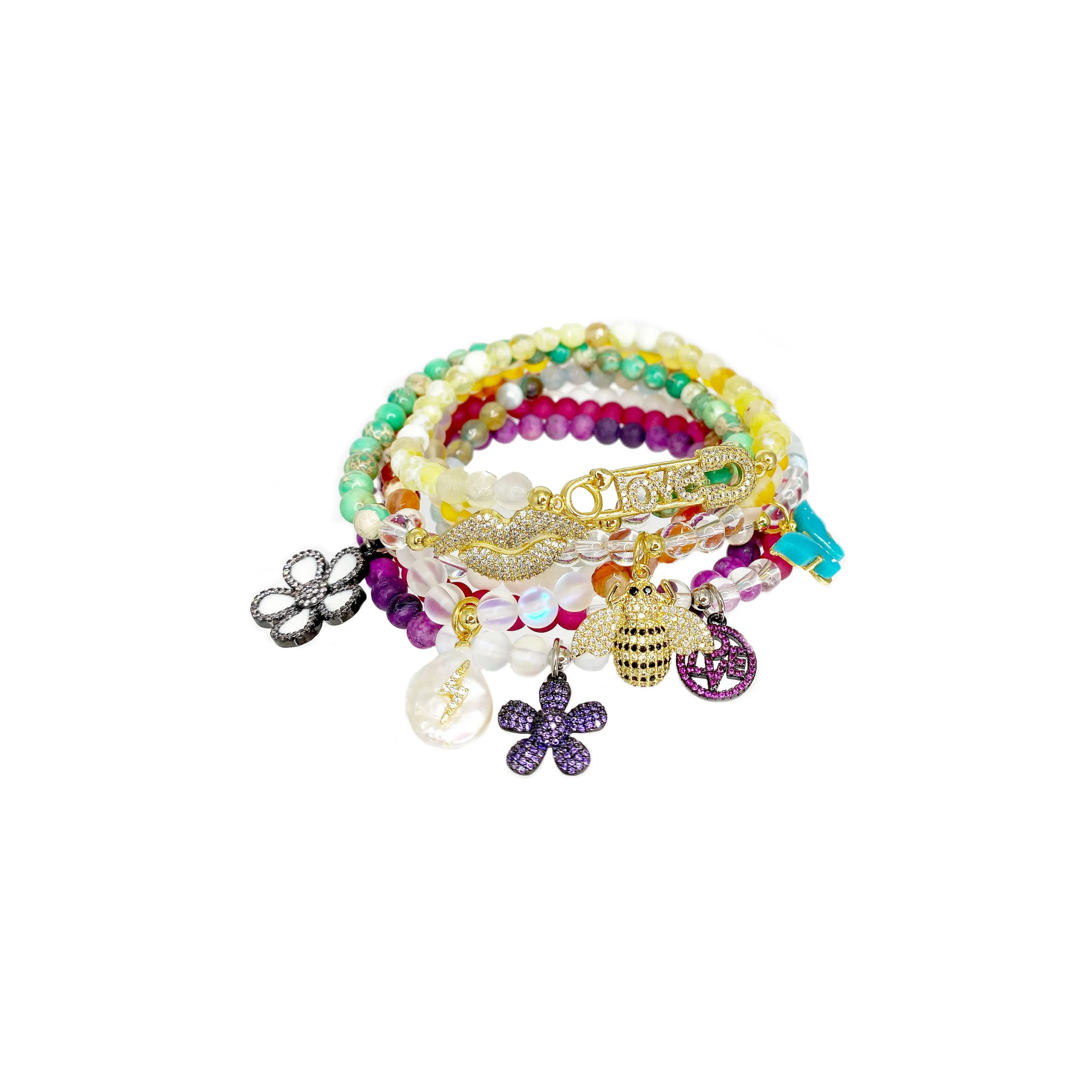 Gabby's Emboldened Ankle Bracelet Collection