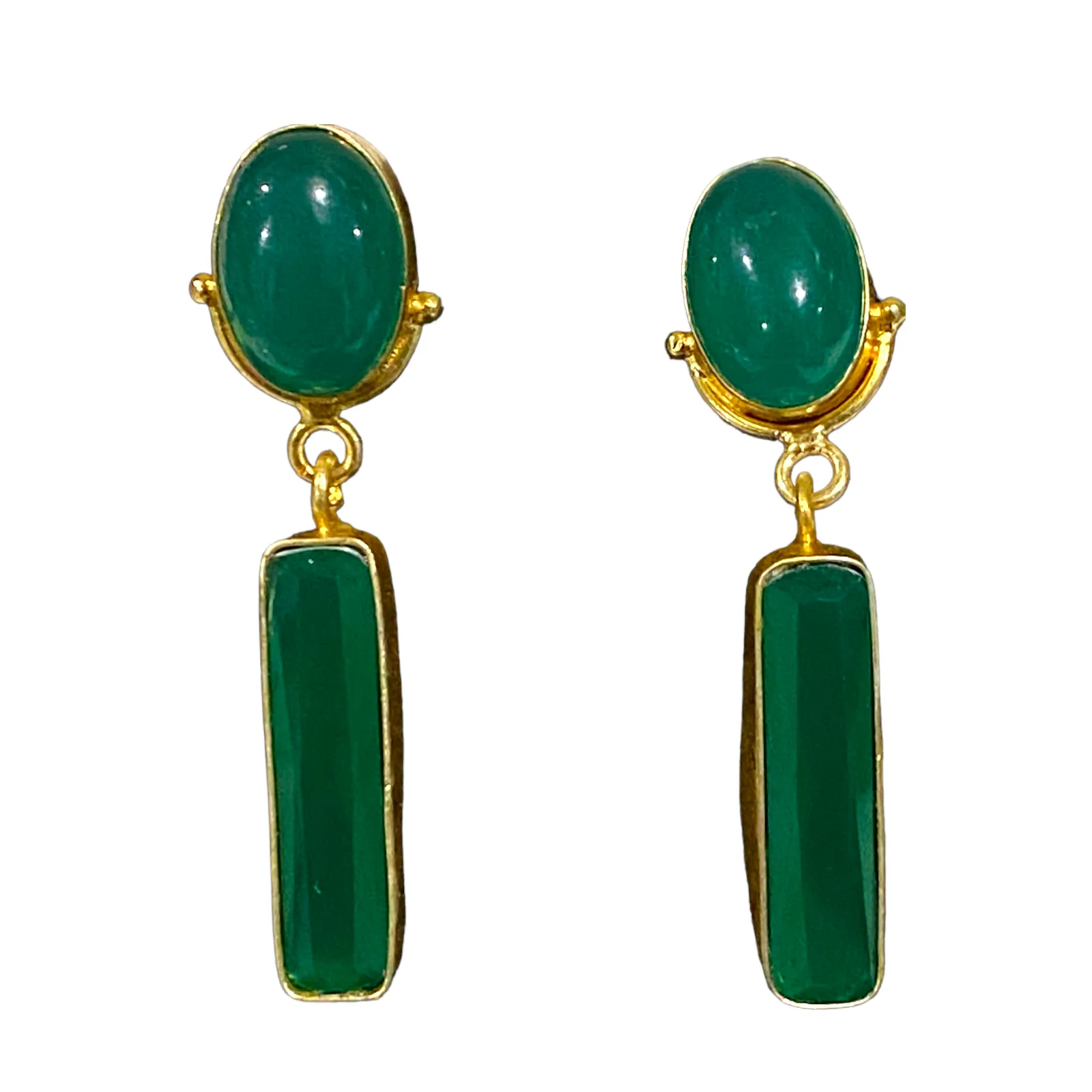 Gia Green  Bohemian Earrings