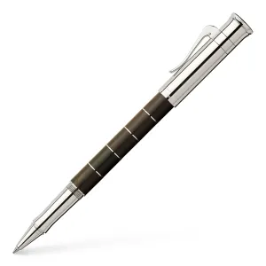 Graf von Faber-Castell Classic Anello Grenadilla Rollerball Pen with Platinum-Plated Trim