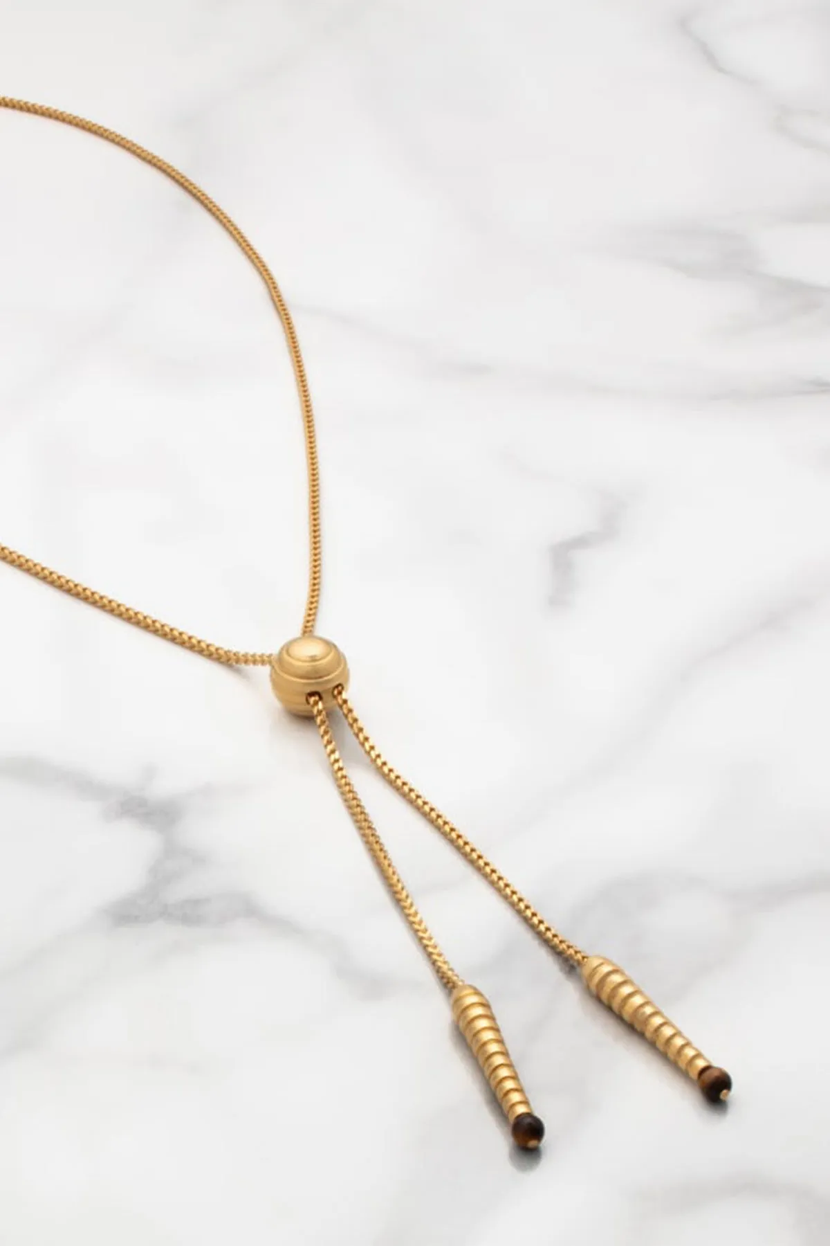 JACQUES MARIE MAGE | GOLD VIPÈRE BOLO TIE