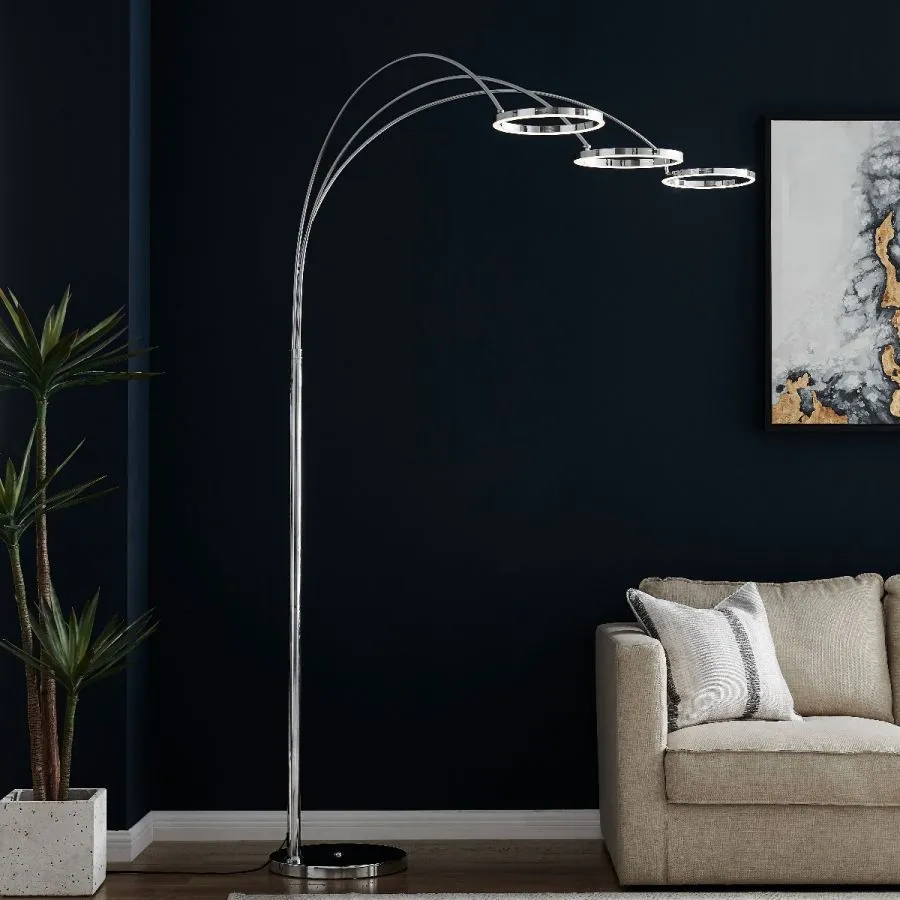Jennifer Accents Hong Kong Modern Dimmable LED Floor Lamp