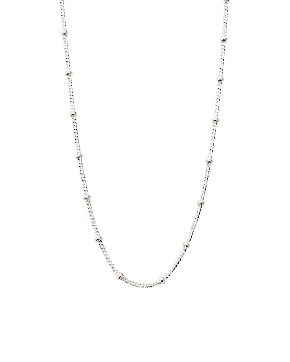 Kirstin Ash Ball Chain 16-18'' Sterling Silver