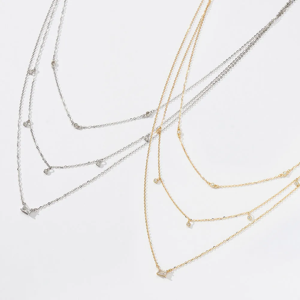 Layered Sparkle Necklace