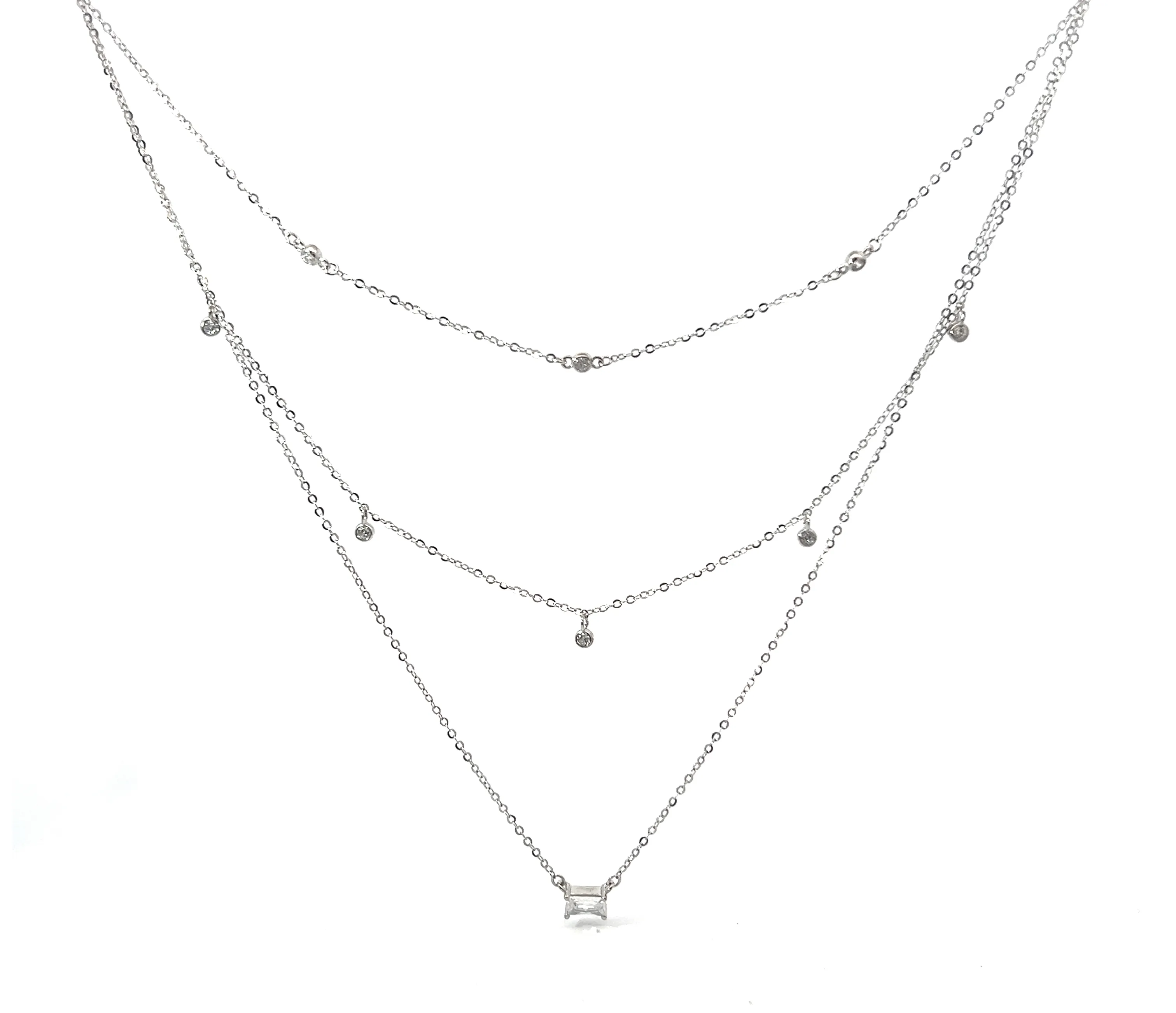 Layered Sparkle Necklace