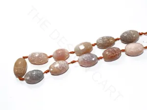 Light Brown Oval Agate Stones