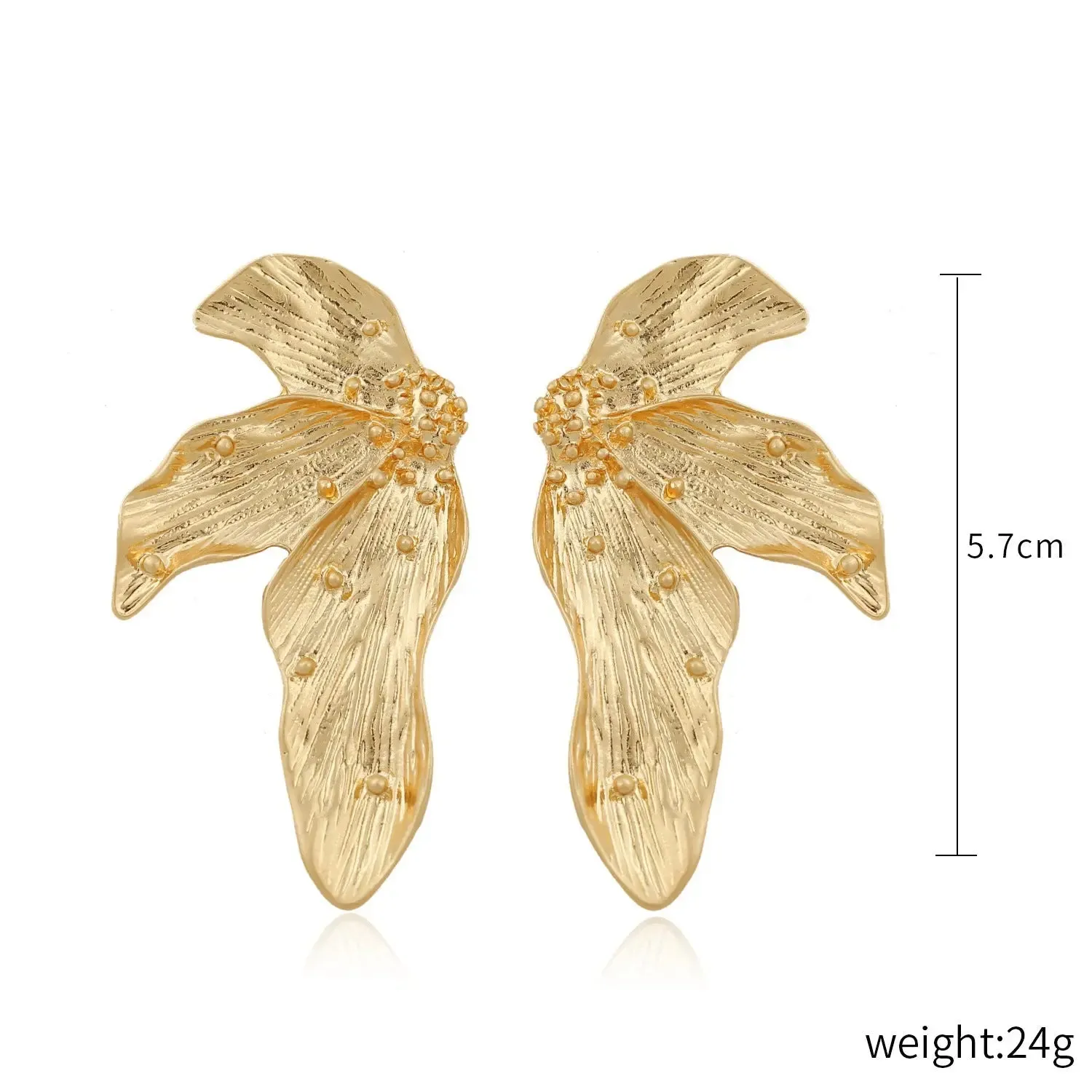 LOVCIA Bohemian Glam: Personalized Resin Earrings for Women