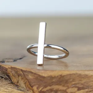 Lunar Deco Bar Ring
