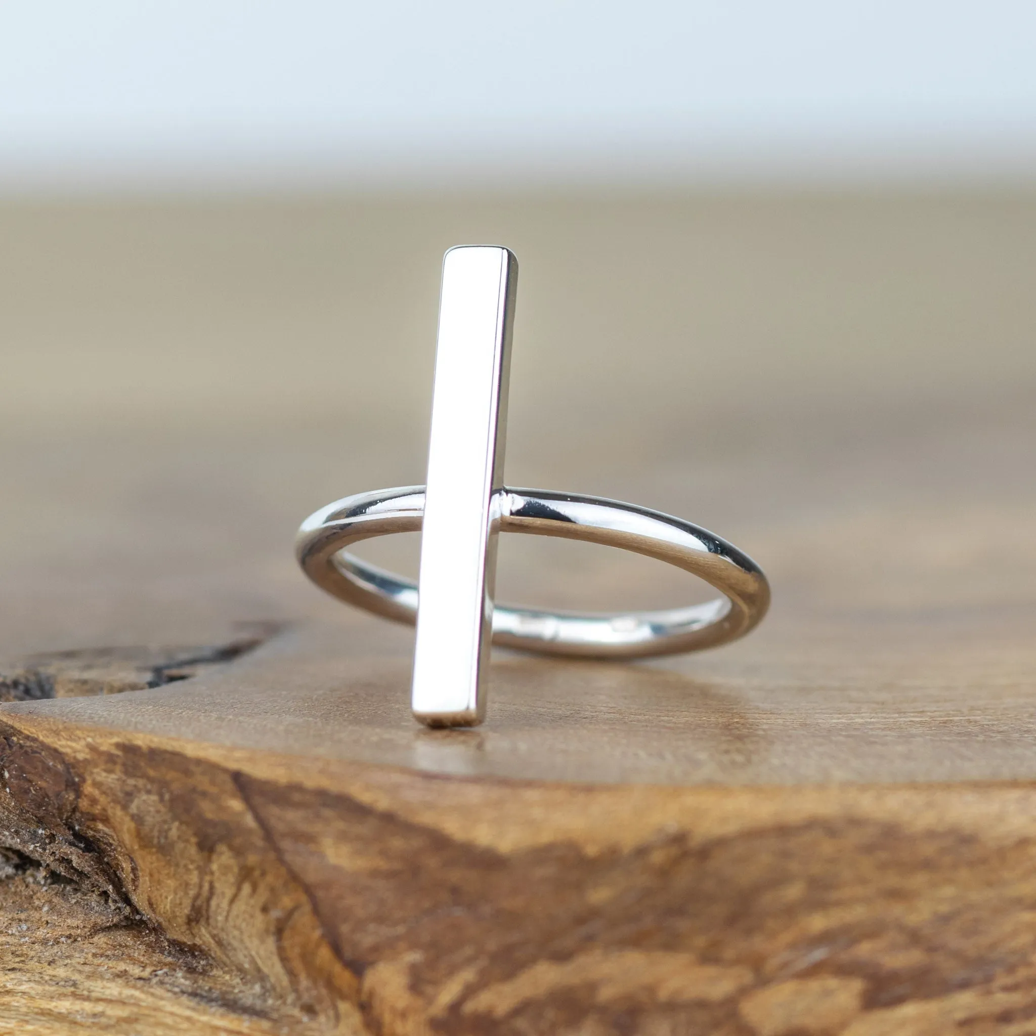 Lunar Deco Bar Ring