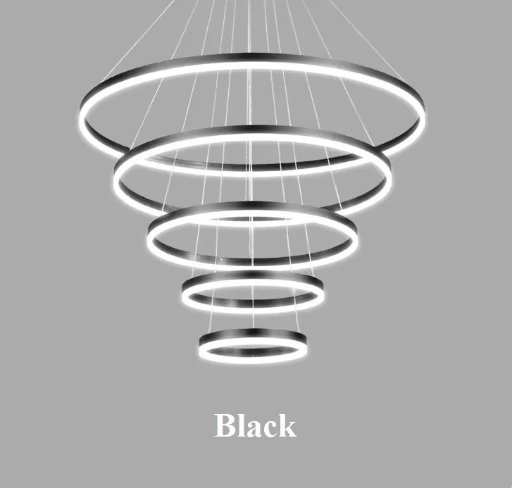 Luxury Multi-Rings Chandelier