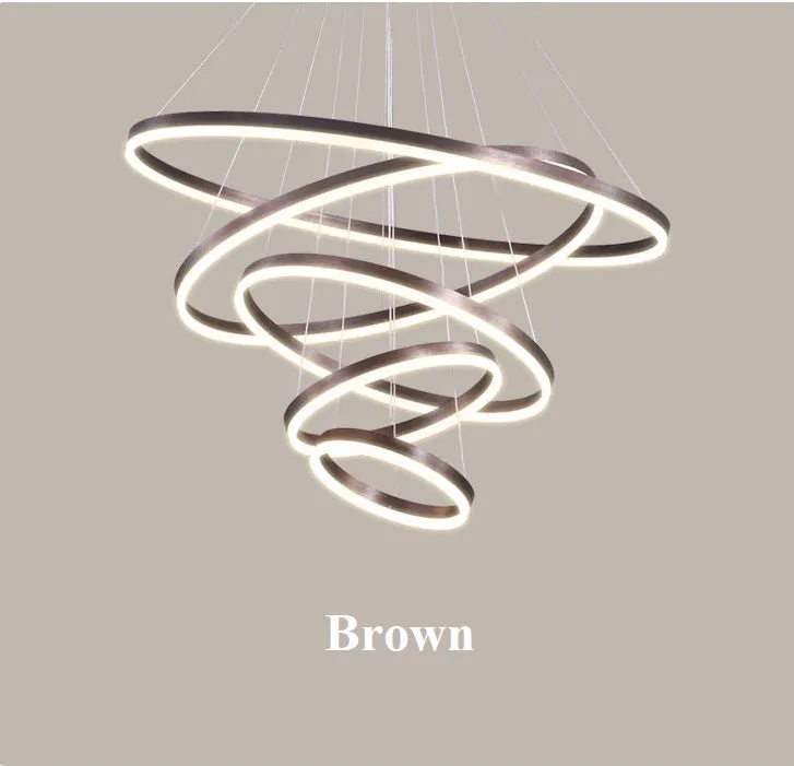 Luxury Multi-Rings Chandelier
