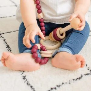 Modern Baby Gift Set - Cranberry