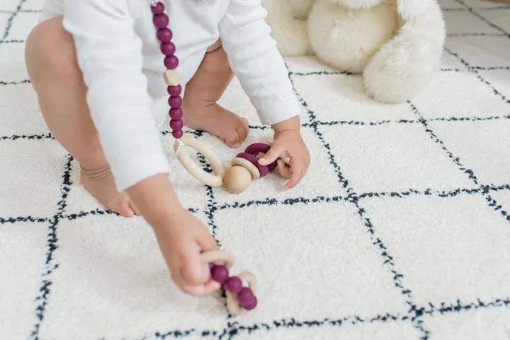 Modern Baby Gift Set - Cranberry