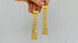 Oaxacan Monte Alban Reproduction Earrings. Sterling Silver. Mexico. Frida Kahlo
