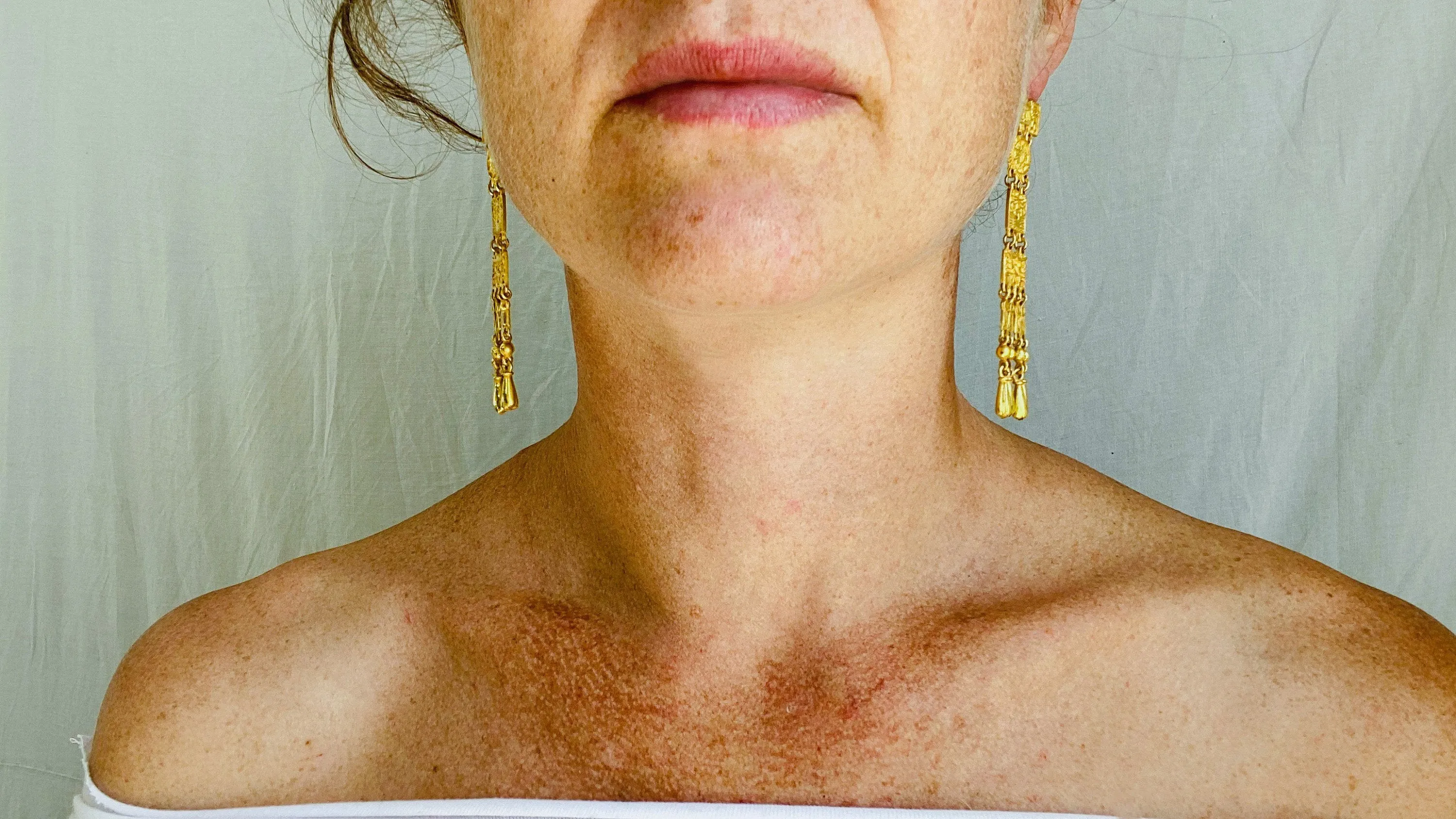 Oaxacan Monte Alban Reproduction Earrings. Sterling Silver. Mexico. Frida Kahlo