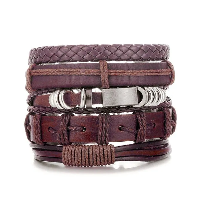 Ocean Conservation Jewelry | True Boho Leather Bracelet 26 Styles