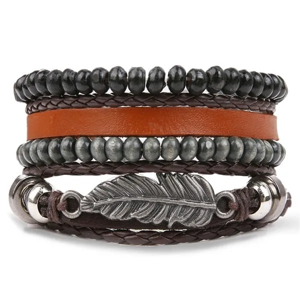 Ocean Conservation Jewelry | True Boho Leather Bracelet 26 Styles