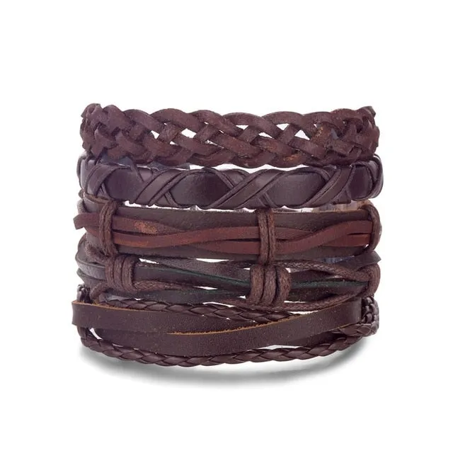 Ocean Conservation Jewelry | True Boho Leather Bracelet 26 Styles