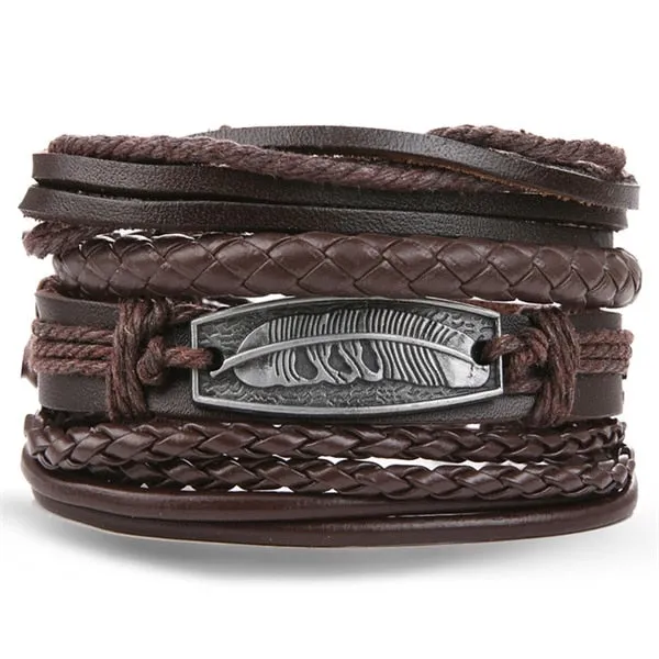 Ocean Conservation Jewelry | True Boho Leather Bracelet 26 Styles