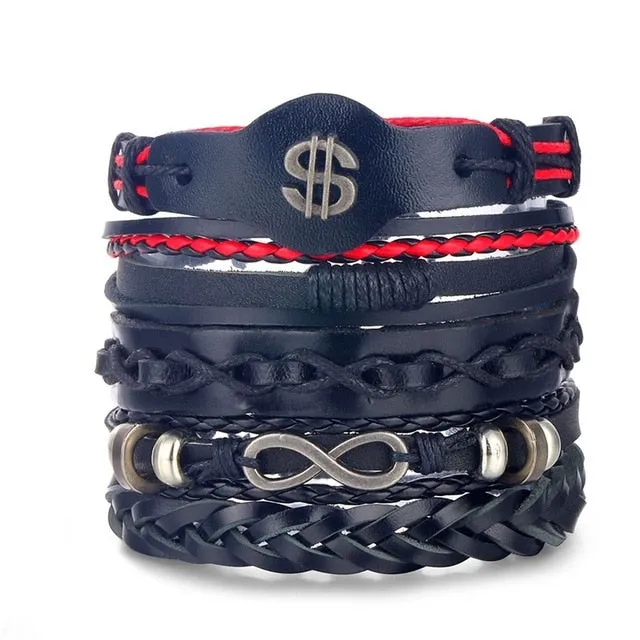 Ocean Conservation Jewelry | True Boho Leather Bracelet 26 Styles
