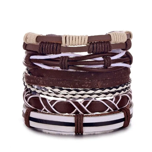 Ocean Conservation Jewelry | True Boho Leather Bracelet 26 Styles