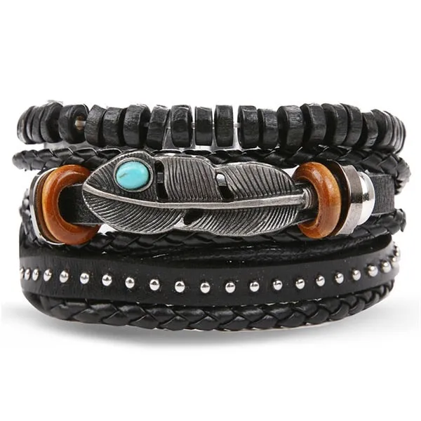 Ocean Conservation Jewelry | True Boho Leather Bracelet 26 Styles