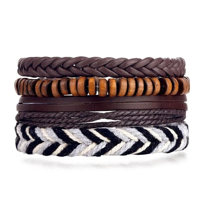 Ocean Conservation Jewelry | True Boho Leather Bracelet 26 Styles