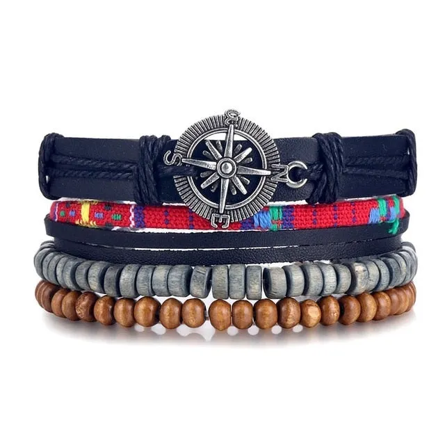 Ocean Conservation Jewelry | True Boho Leather Bracelet 26 Styles