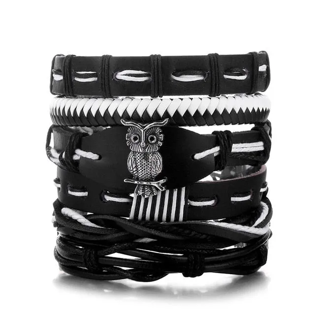 Ocean Conservation Jewelry | True Boho Leather Bracelet 26 Styles